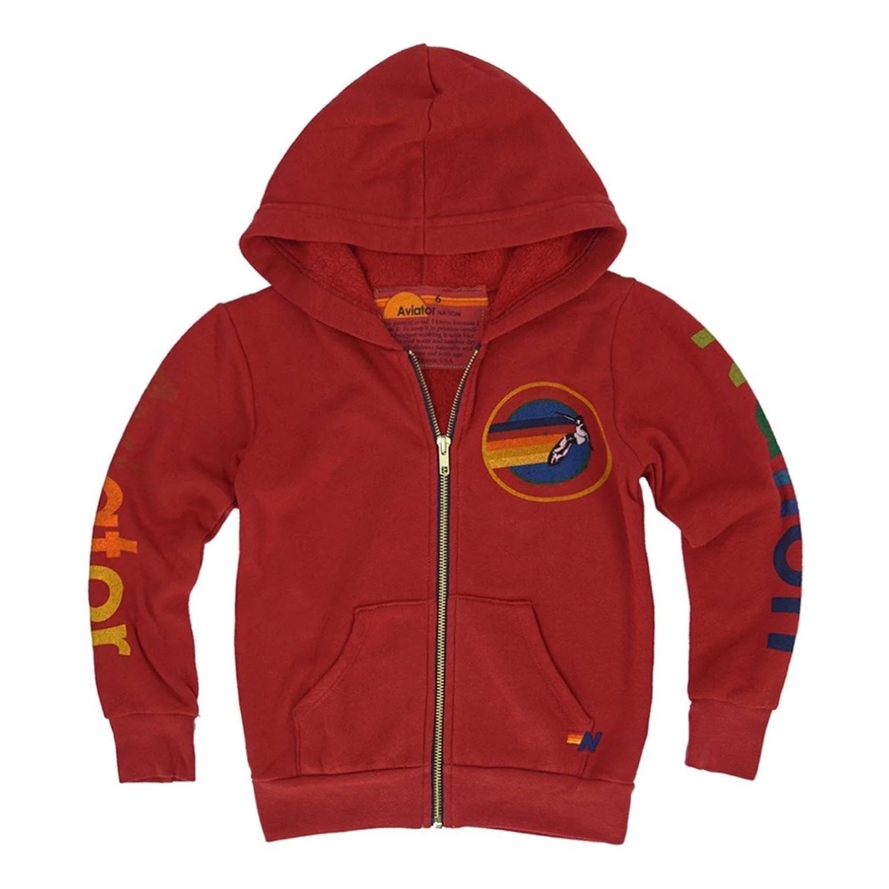 Aviator Nation Hoodie. Girls size 12. Great Condition